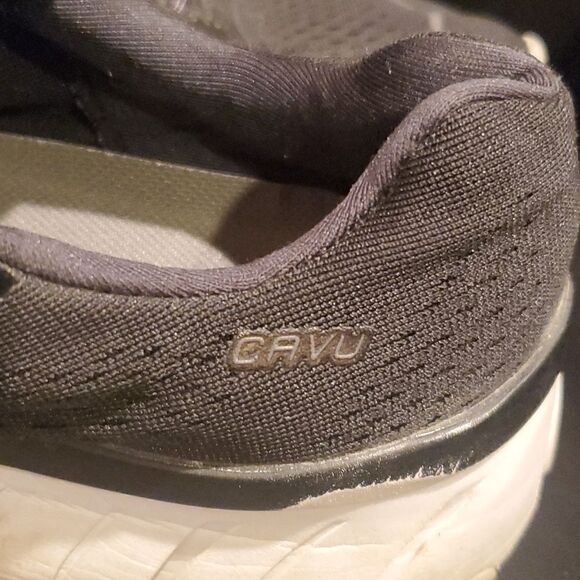 HOKA‎ ONE Cavu Black Running Shoes Mesh Upper - Size 10 1/2 - Picture 6 of 12